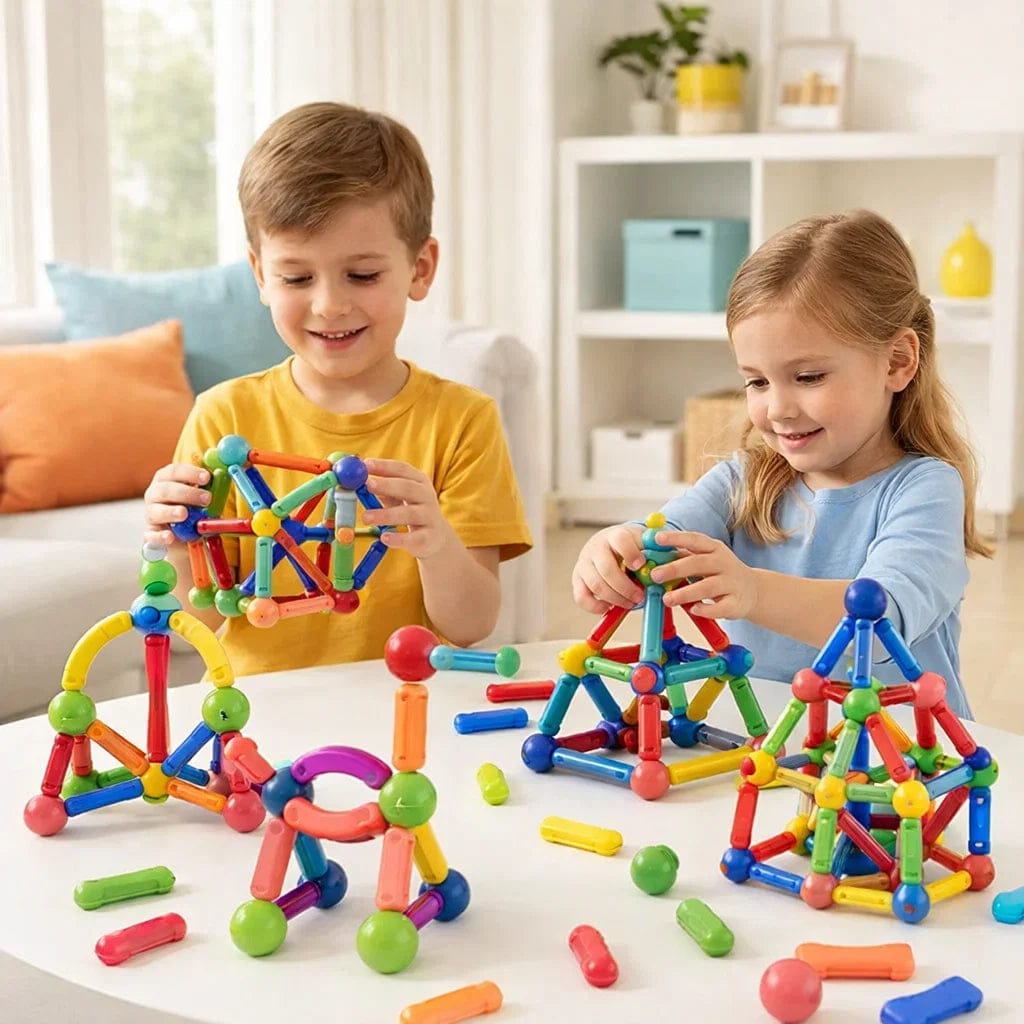 Magnetic Construction Set | Creative Learning Toy