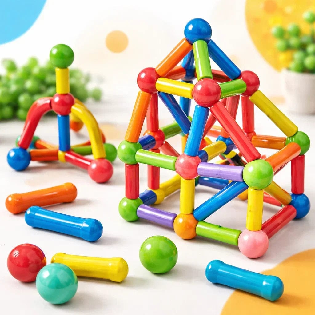 Magnetic Construction Set | Creative Learning Toy