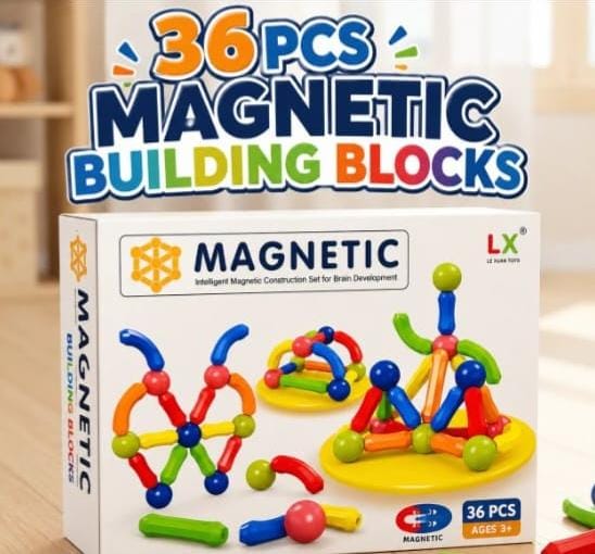 Magnetic Construction Set | Creative Learning Toy